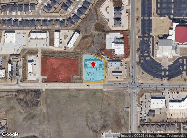  2125 Nw 178Th St, Edmond, OK Parcel Map