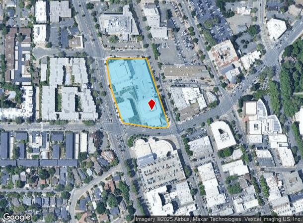 1646 N California Blvd, Walnut Creek, CA Parcel Map