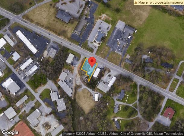  500 S Main St, Mauldin, SC Parcel Map