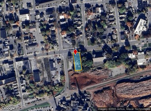  135 Warren St, Glens Falls, NY Parcel Map