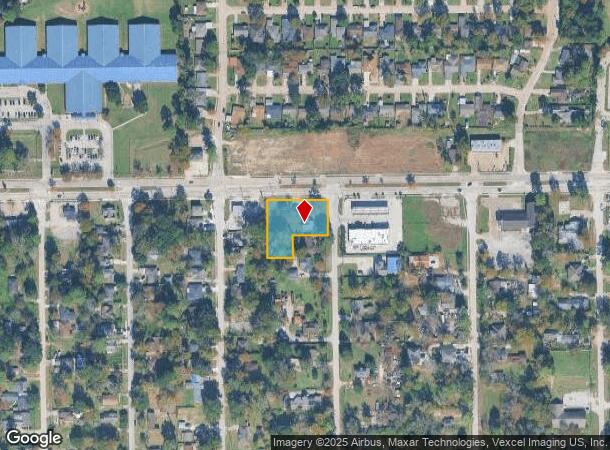  6110 Tidwell Rd, Houston, TX Parcel Map