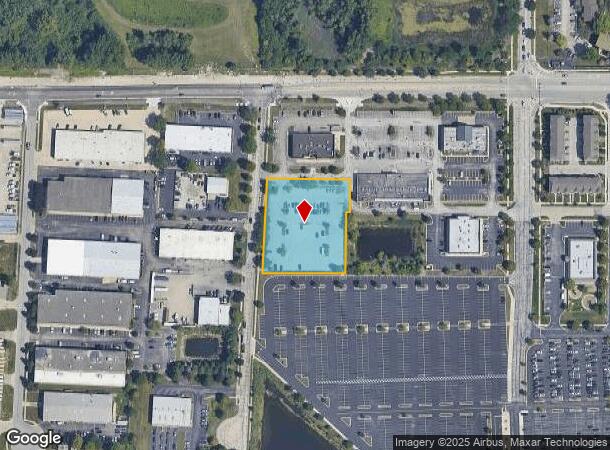  540 Weston Ridge Dr, Naperville, IL Parcel Map