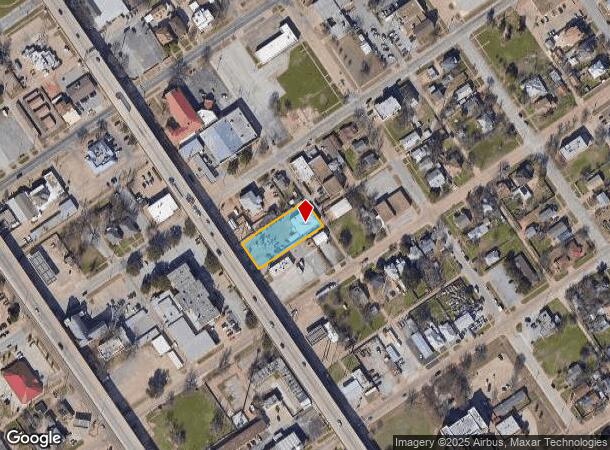  1105 Broad St, Wichita Falls, TX Parcel Map