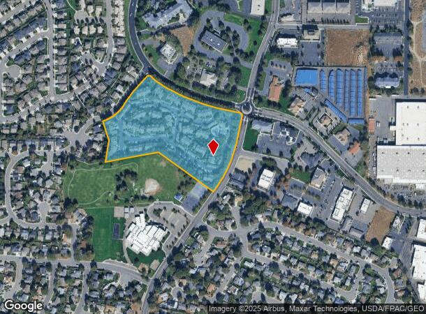 725 N Center Pky, Kennewick, WA Parcel Map