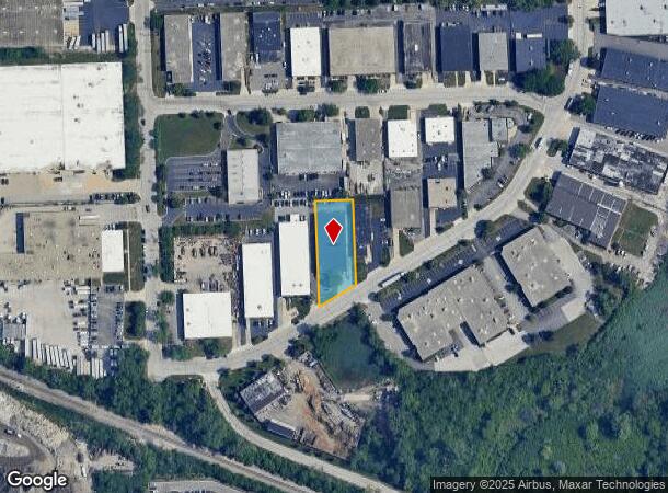  1450 W Jeffrey Dr, Addison, IL Parcel Map