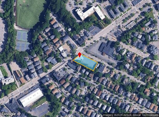  1023 Main St, Worcester, MA Parcel Map
