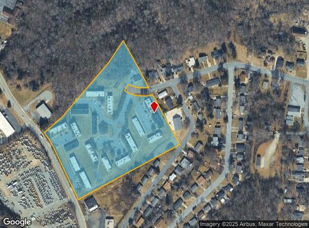 1009 Doak Ct, Thomasville, NC Parcel Map