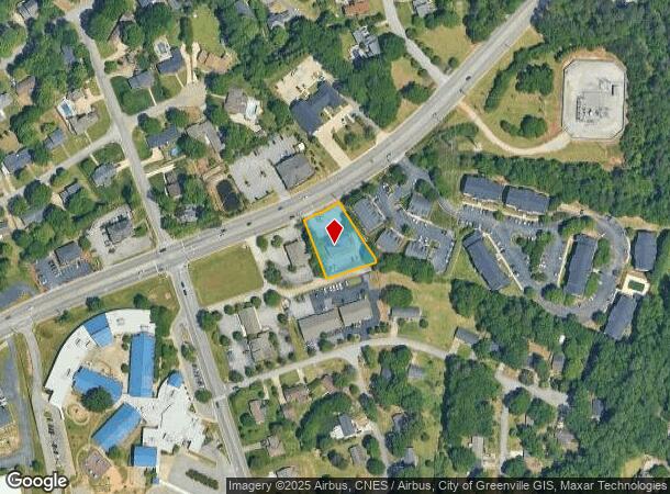 4210 E North St, Greenville, SC Parcel Map