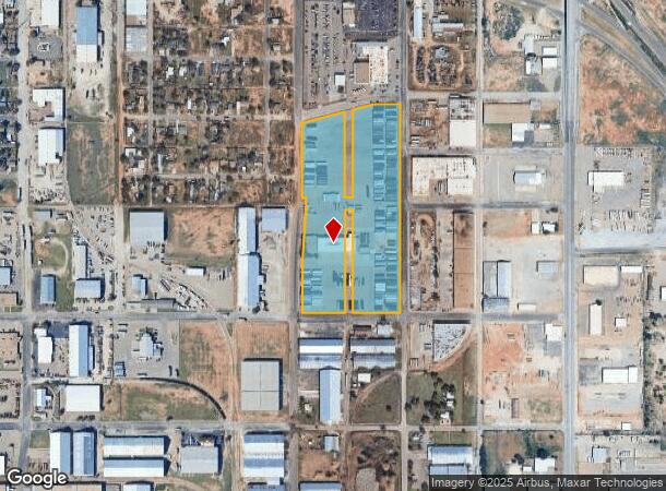 1202 E 38Th St, Lubbock, TX Parcel Map
