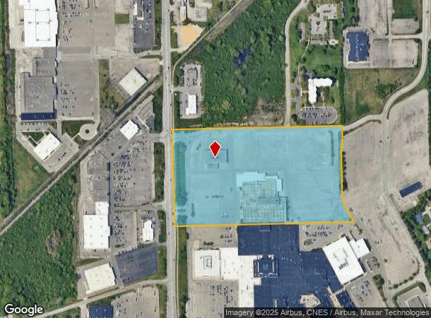 3191 S Linden Rd, Flint, MI Parcel Map