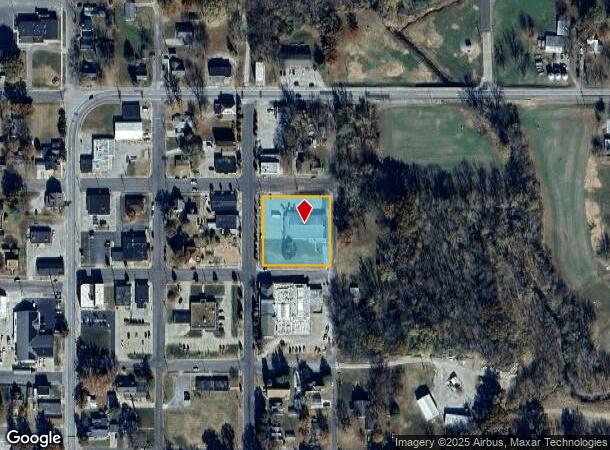  602 N Hanover St, Okawville, IL Parcel Map