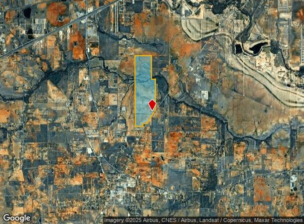 7529 W Rockport Rd W, Von Ormy, TX Parcel Map