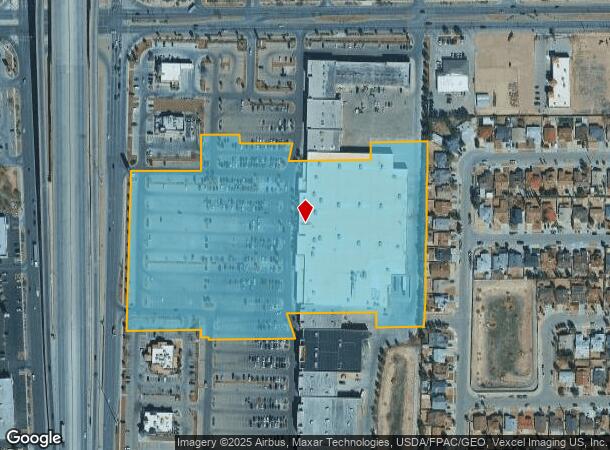  1874 Joe Battle Blvd, El Paso, TX Parcel Map