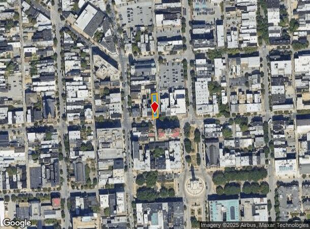  12 W Madison St, Baltimore, MD Parcel Map