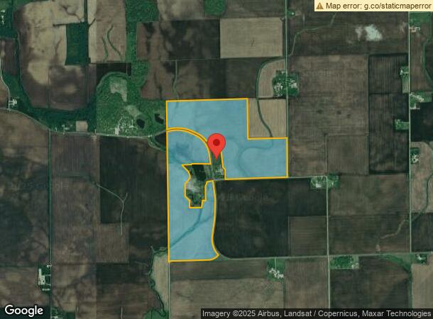  2972 Benson Rd, Earlville, IL Parcel Map