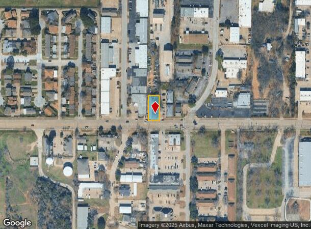  3111 W Arkansas Ln, Dwg, TX Parcel Map
