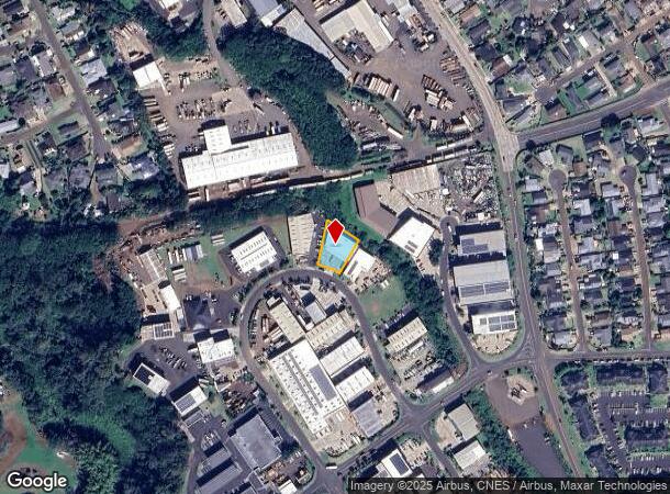 1654 Haleukana St, Lihue, HI Parcel Map