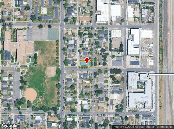  1201 W 41St Ave, Denver, CO Parcel Map