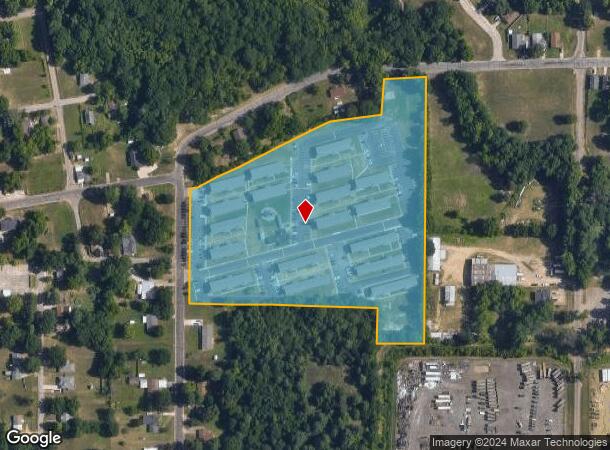  1601 Allen Ln, Texarkana, TX Parcel Map