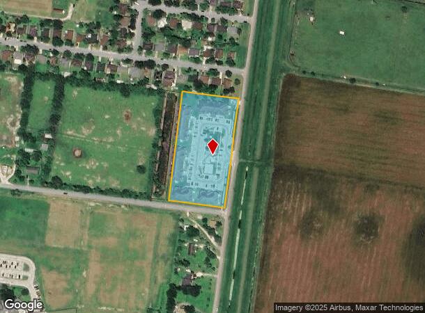 1001 N Robertson Rd, Rio Hondo, TX Parcel Map