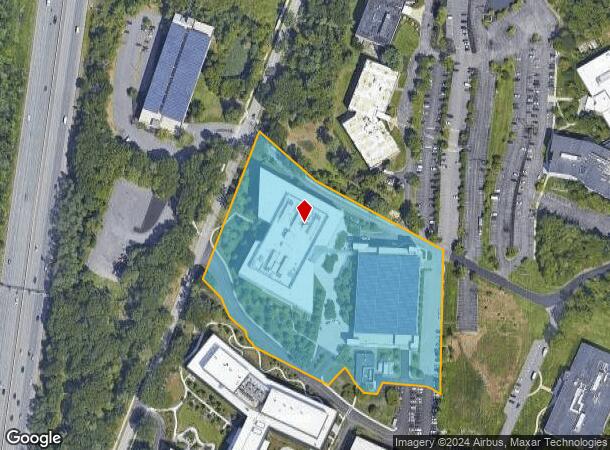  275 Wyman St, Waltham, MA Parcel Map