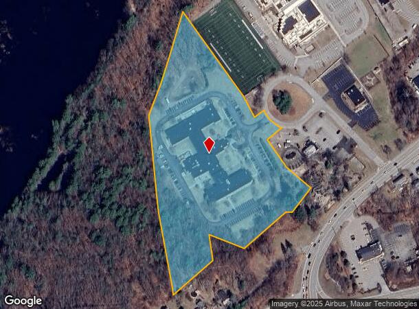 14 Masonic Cir, Auburn, MA Parcel Map
