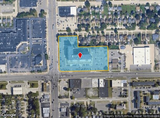 8033 E 10 Mile Rd, Center Line, MI Parcel Map