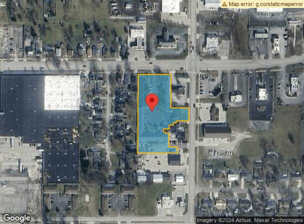  924 E High St, Bryan, OH Parcel Map