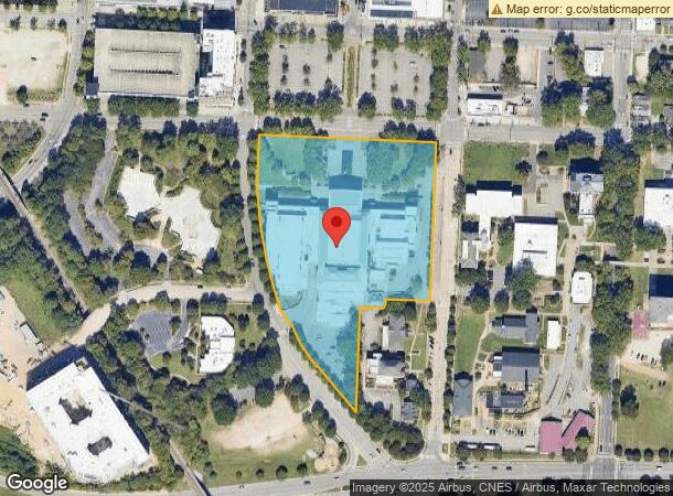  2 E South St, Raleigh, NC Parcel Map