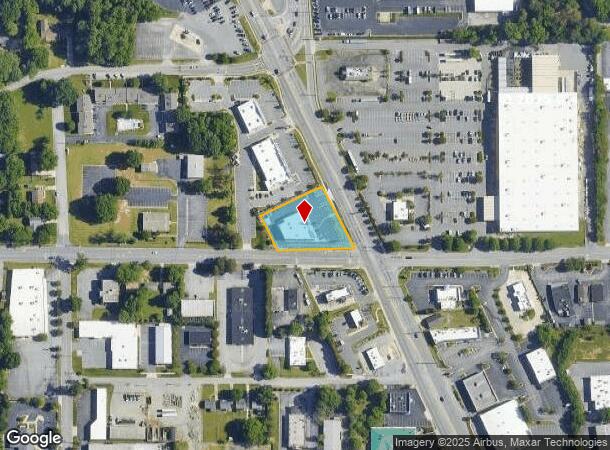  2305 N Main St, High Point, NC Parcel Map