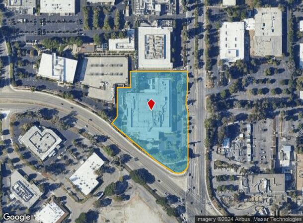  3050 Bowers Ave, Santa Clara, CA Parcel Map