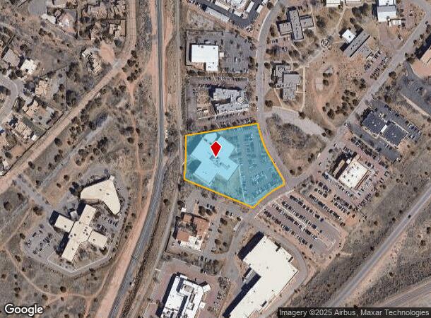  2968 Rodeo Park Dr W, Santa Fe, NM Parcel Map