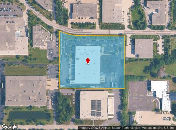 1325 Ensell Rd, Lake Zurich, IL Parcel Map