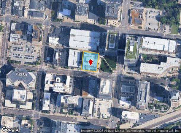  7711 Carondelet Ave, Saint Louis, MO Parcel Map