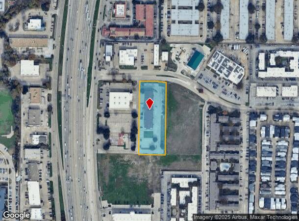  1704 N Central Expy, Plano, TX Parcel Map