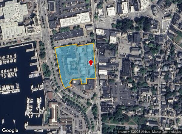 123 Swinburne Row, Newport, RI Parcel Map