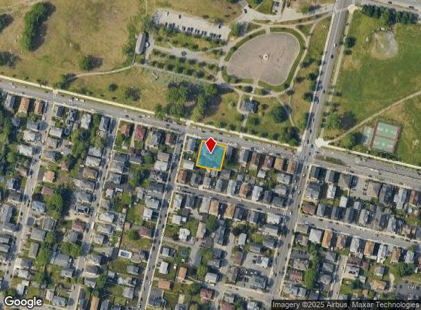 423 Middle St, Fall River, MA Parcel Map