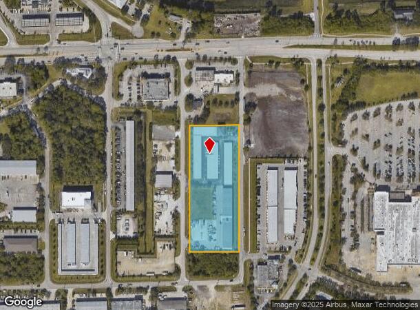 2732 Sw Buckhart St, Port Saint Lucie, FL Parcel Map