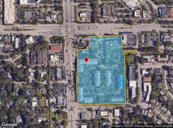  3690 W Broward Blvd, Fort Lauderdale, FL Parcel Map