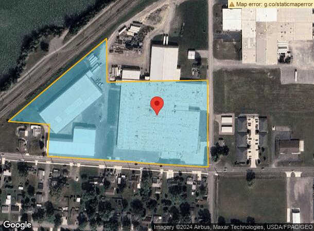  505 E Jefferson St, Bluffton, OH Parcel Map