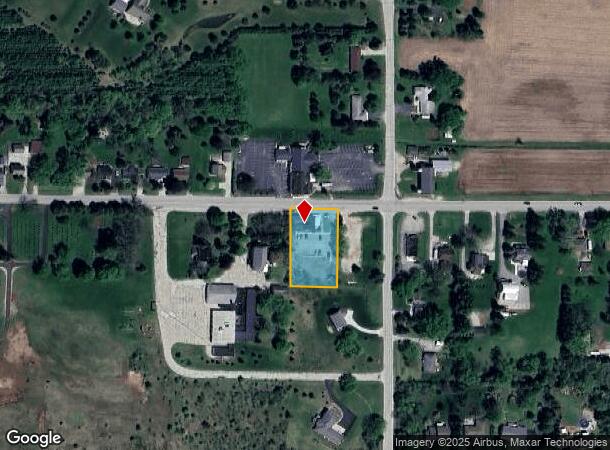  3721 Hubertus Rd, Hubertus, WI Parcel Map