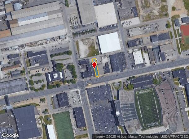  2016 3Rd Ave, Huntington, WV Parcel Map