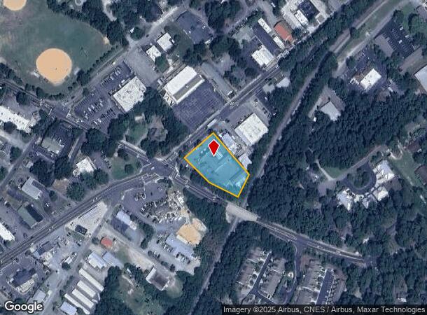  795 Sw Broad St, Southern Pines, NC Parcel Map