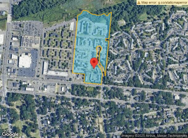  1609 Monmouth Ave, Lakewood, NJ Parcel Map