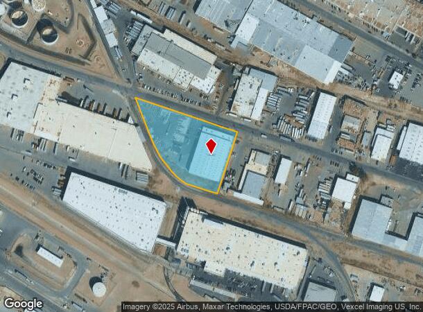 6950 Market Ave, El Paso, TX Parcel Map