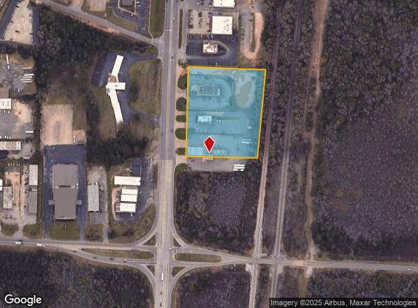 1024 Saraland Blvd S, Saraland, AL Parcel Map