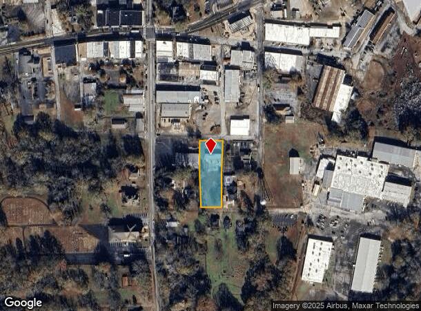 132 W Burson Ave, Bowdon, GA Parcel Map