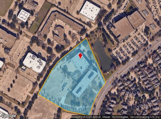  2901 Kinwest Pkwy, Irving, TX Parcel Map