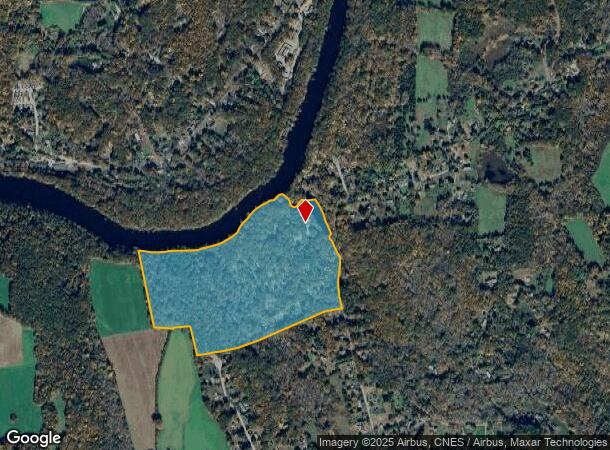 47 River Rd, Preston, CT Parcel Map
