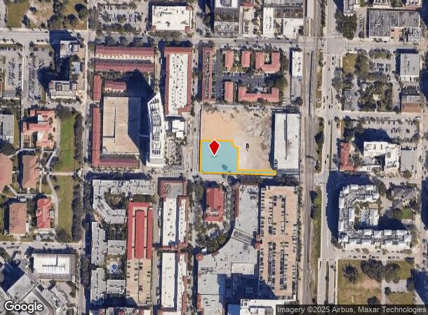  550 S Rosemary Ave, West Palm Beach, FL Parcel Map